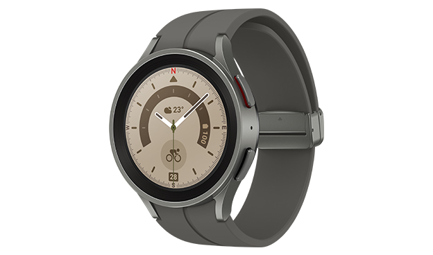 Galaxy Watch5 Pro Cinza Titanium