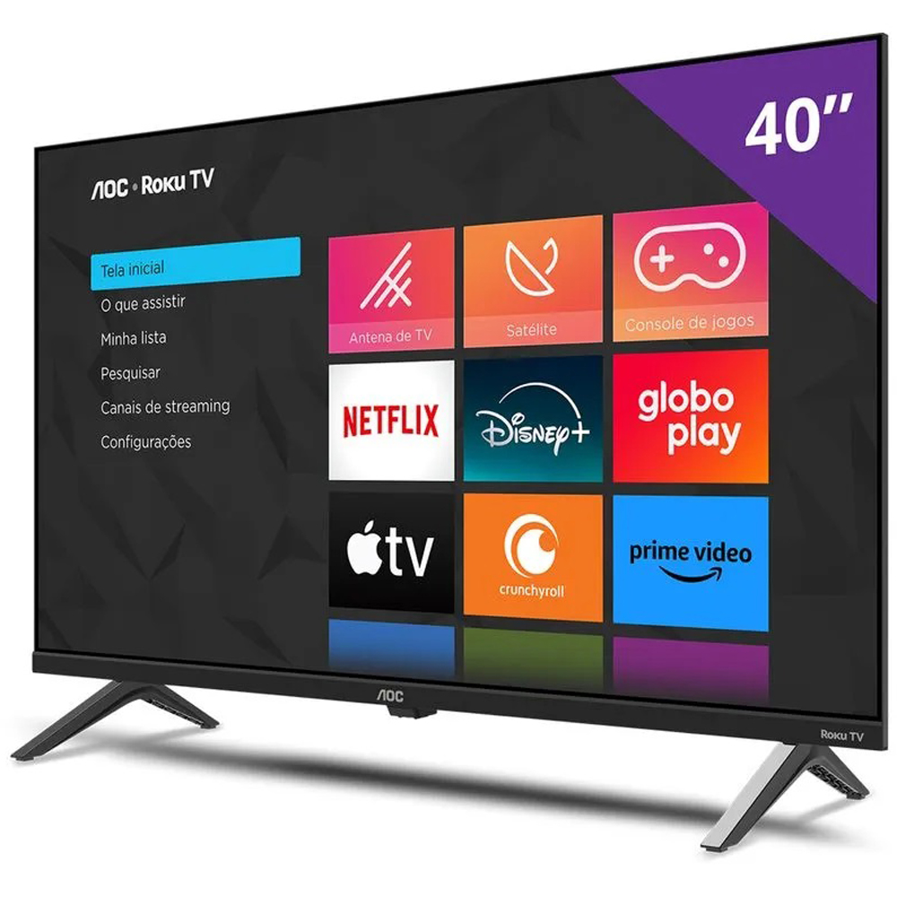 TV LED 40" SMART AOC 40S5045 C/ROKU